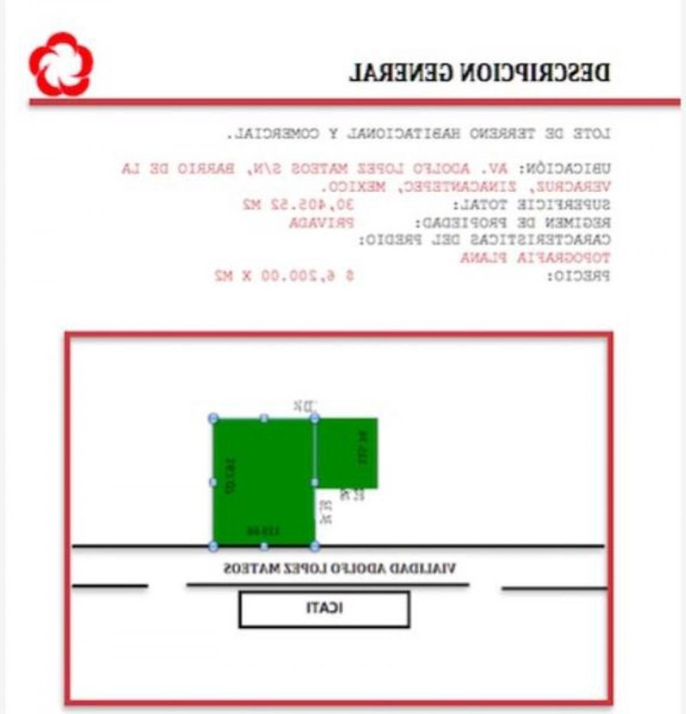 Terrain à Zinacantepec, Mexico No. 203409