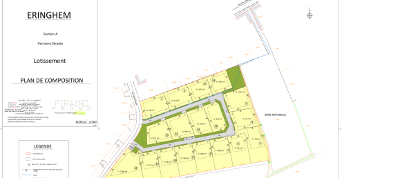 قطعة أرض في Eringhem, France 1180متر مربع رقم 287369 2