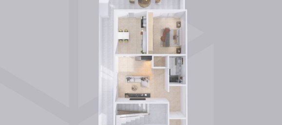 Квартира с 3 комнатами в Битритто, Италия № 34264 2