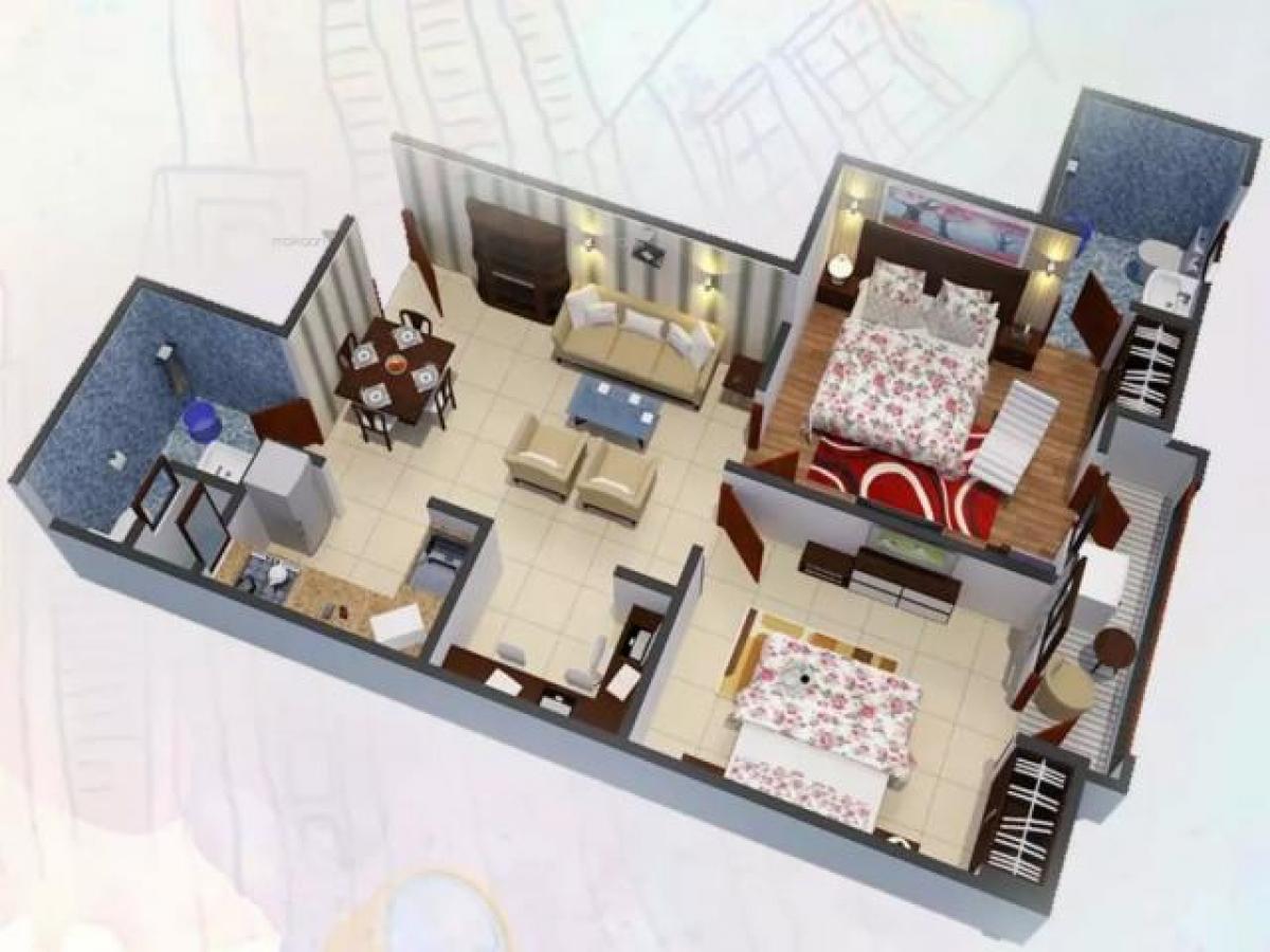 2 bedrooms House in Noida, India No. 7781