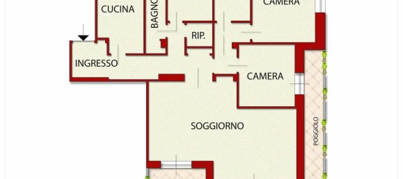 7 bedrooms Apartment in Genoa, Italy No. 313701 25