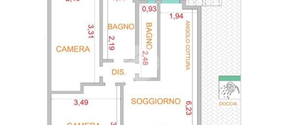 Apartamento T3 em Ardea, Italy N.º 375935 2