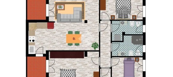 4 rooms Apartment in Carpi, Italy No. 271738 24