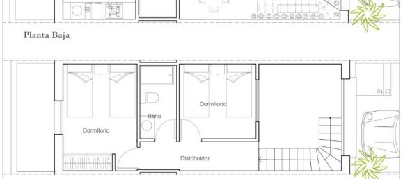 2 Schlafzimmer Stadthaus in Gran Alacant, Spain, Nr. 286293 19