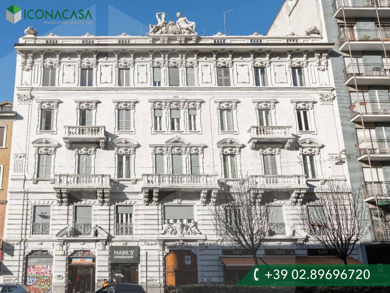 Apartamento de 3 divisões em Milan, Italy N.º 241314
