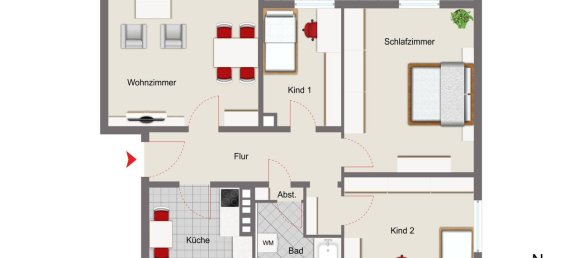 4 rooms Apartment in Munich, Germany No. 247140 12