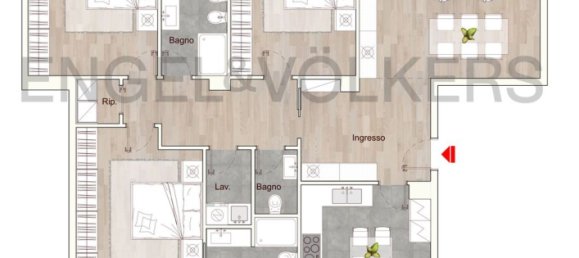 Apartamento de 4 divisões em Milan, Italy N.º 245493 20