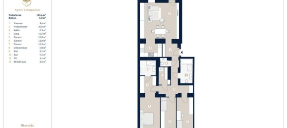 4غرفة بانتهاوس في Alsergrund, Austria رقم 177570 7