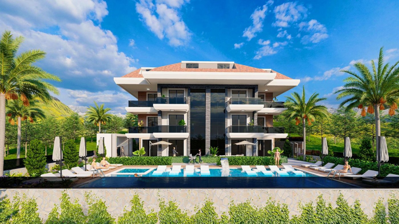 Penthouse 4+1 in Alanya, Turkey No. 10942