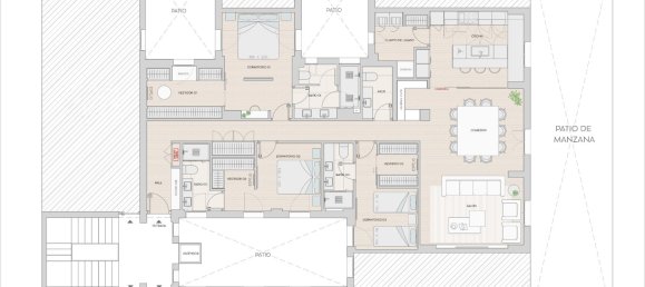Квартира с 3 спальнями в Мадрид, Испания № 127933 14