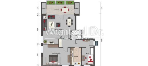 Apartamento de 2 dormitorios en Pinneberg, Germany No. 18188 2