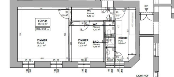 Apartamento de 2 habitaciónes en Rudolfsheim-Funfhaus, Austria No. 133348 20