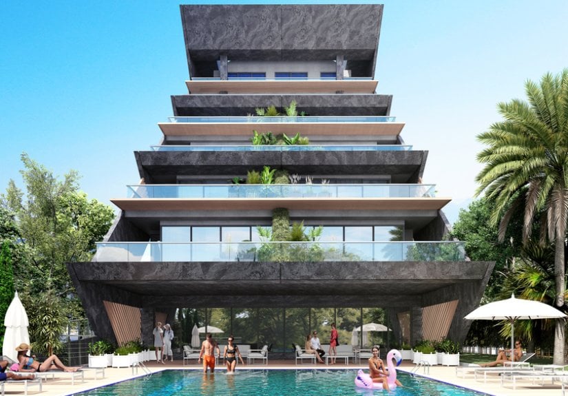 Apartment 1+1 in Mahmutlar, Turkey No. 2556