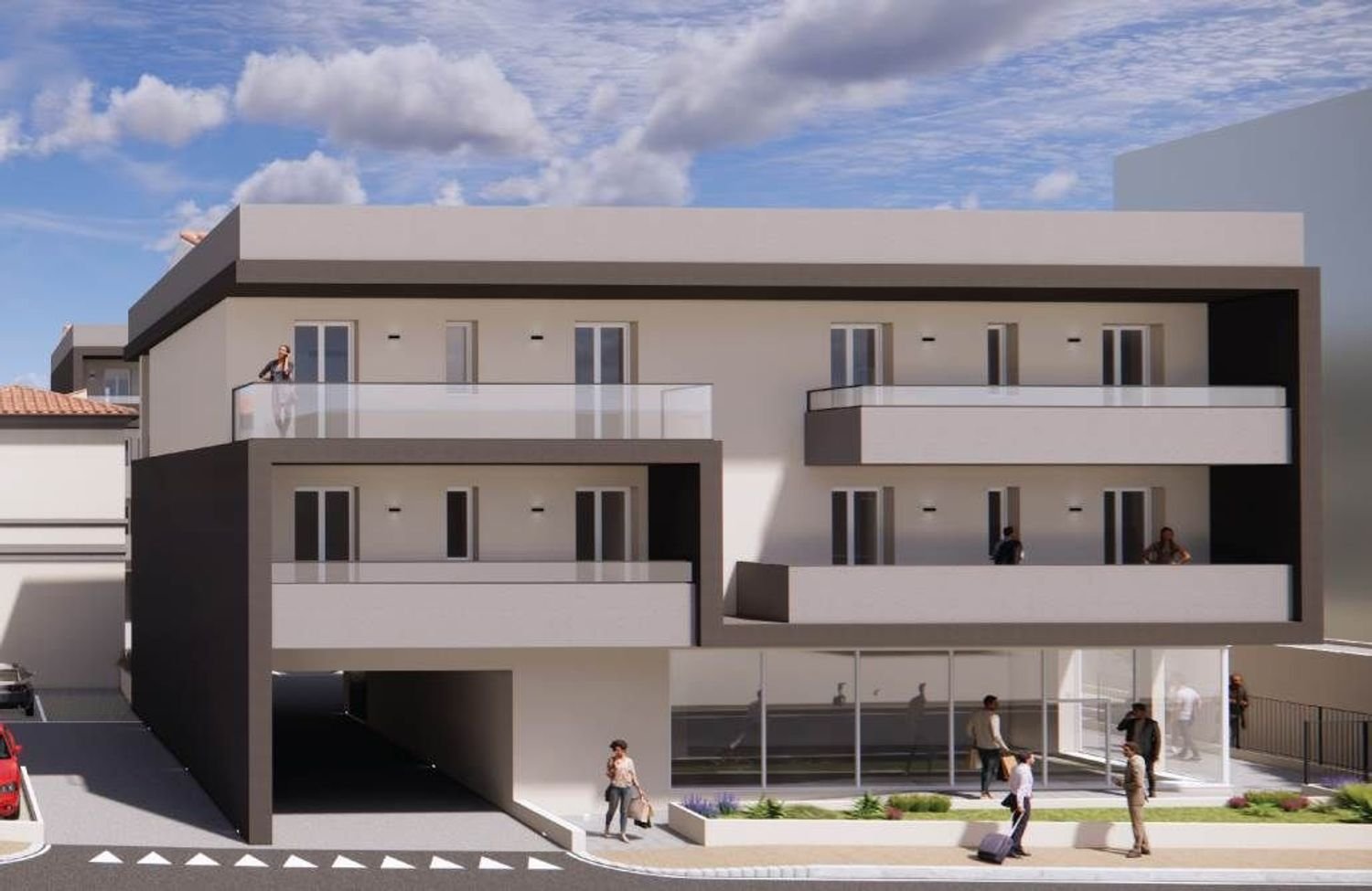 Квартира с 3 комнатами в Кампи Бизенцио, Италия № 213719