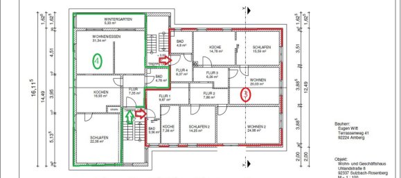 20-Zimmer Gebäude in Amberg-Sulzbach, Germany, Nr. 333056 22