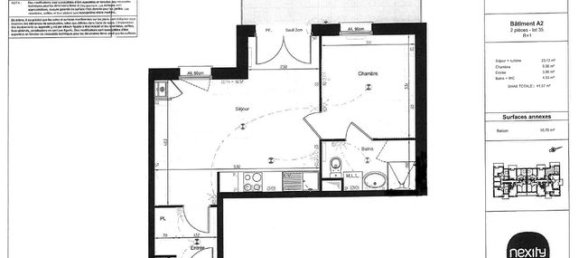 Квартира с 1 спальней в Сен-Жульен-ле-Мец, Франция № 300295 3