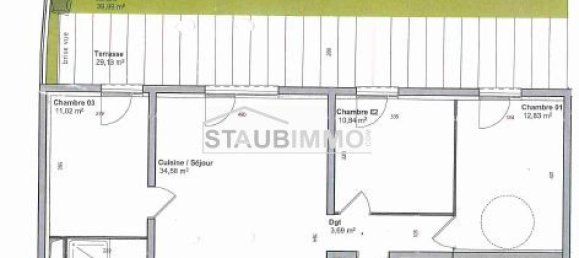 Apartamento T3 em Saint-Louis, France N.º 220778 11