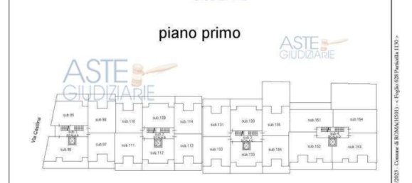 2-Zimmer Wohnung in Rome, Italy, Nr. 204734 11