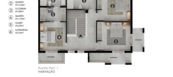 Grundstück in Viseu, Portugal 240m², Nr. 49532 7