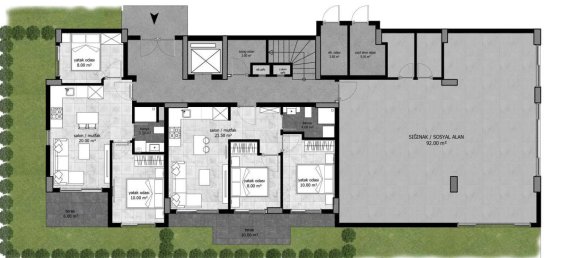 Квартира 2+1 в Авсаллар, Турция № 31357 12