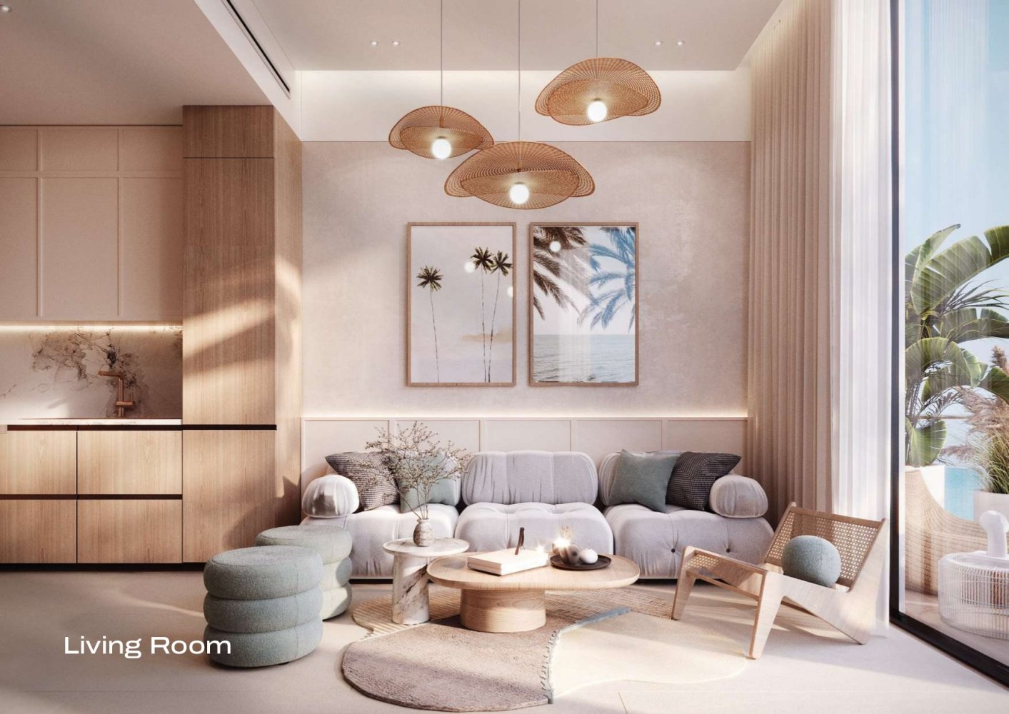 Apartamento T2 em Ras Al Khaimah, UAE N.º 113958