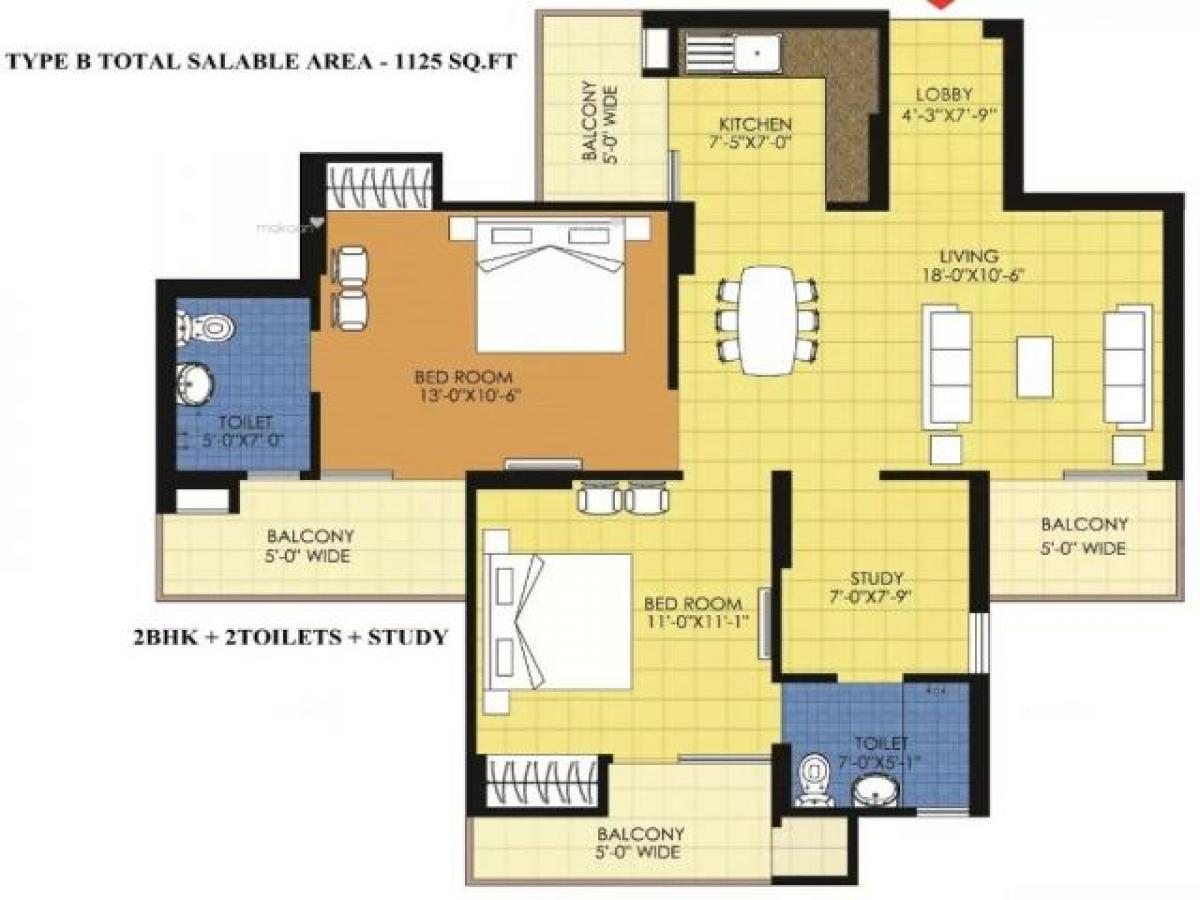 2 chambres Maison à Noida, India No. 67093