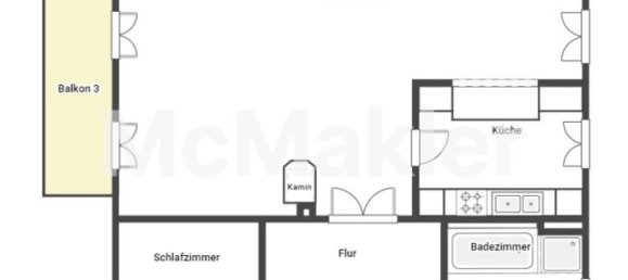 Квартира с 2 спальнями в Мюнхен, Германия № 208064 2