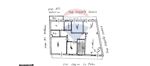 6 غرف نوم شقة في San Giovanni la Punta, Italy رقم 311975 39