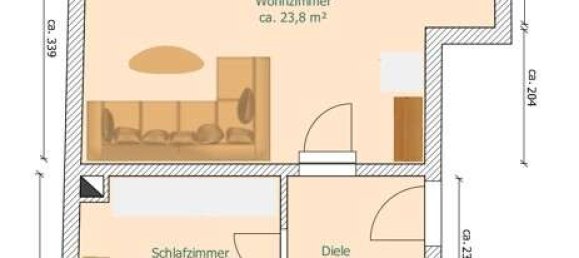 Квартира с 1 спальней в Мюнхен, Германия № 270322 8