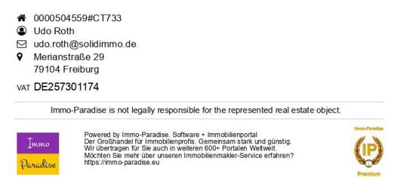 Apartamento de 3 divisões em Freiburg im Breisgau, Germany N.º 307473 2