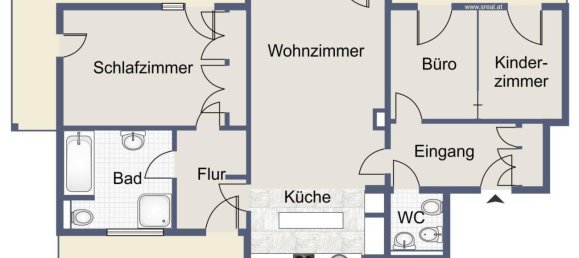 Penthouse de 3 divisões em Dobling, Austria N.º 216888 37