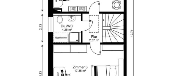 4 غرف نوم تاون هاوس في Lorrach, Germany رقم 43979 5