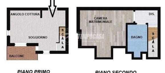 2 rooms Duplex in Magenta, Italy No. 267983 24
