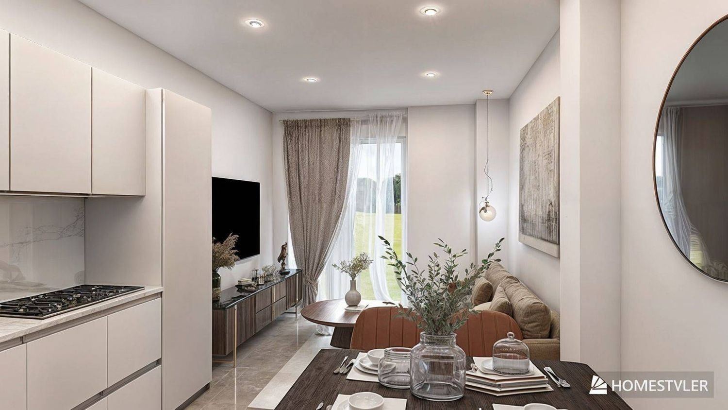 Apartamento de 2 habitaciónes en Rome, Italy No. 297147