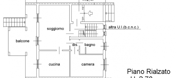 3 rooms House in Oleggio, Italy No. 305305 33