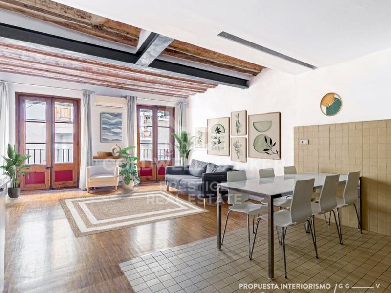 2 غرف نوم شقة في Ciutat Vella, Spain رقم 84106