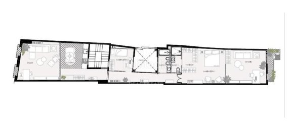 2 غرف نوم شقة في Ciutat Vella, Spain رقم 84106 30