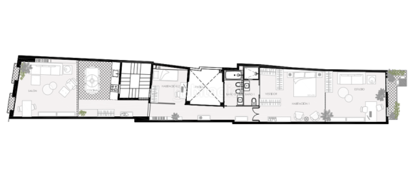 2 غرف نوم شقة في Ciutat Vella, Spain رقم 84106 31