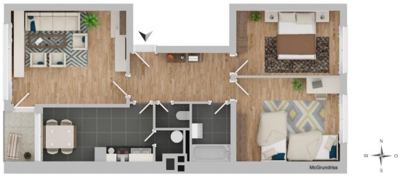 3 rooms Apartment in Innsbruck-Stadt, Austria No. 212400 6