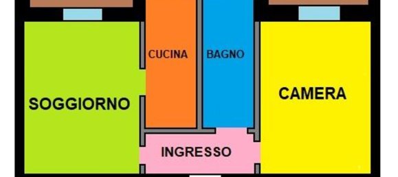 2-Zimmer Wohnung in Pogliano Milanese, Italy, Nr. 161154 18