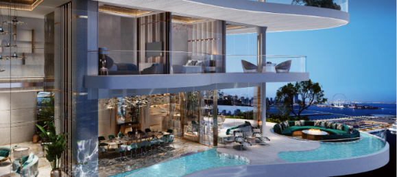 Apartamento de 1 dormitorio en DAMAC BAY BY CAVALLI, Dubai, UAE No. 61822 4