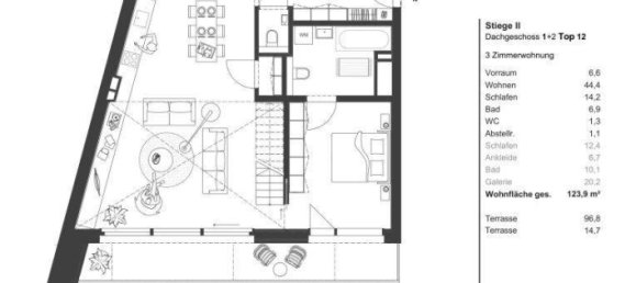 3-salle Appartement à Vienna, Austria No. 167920 29