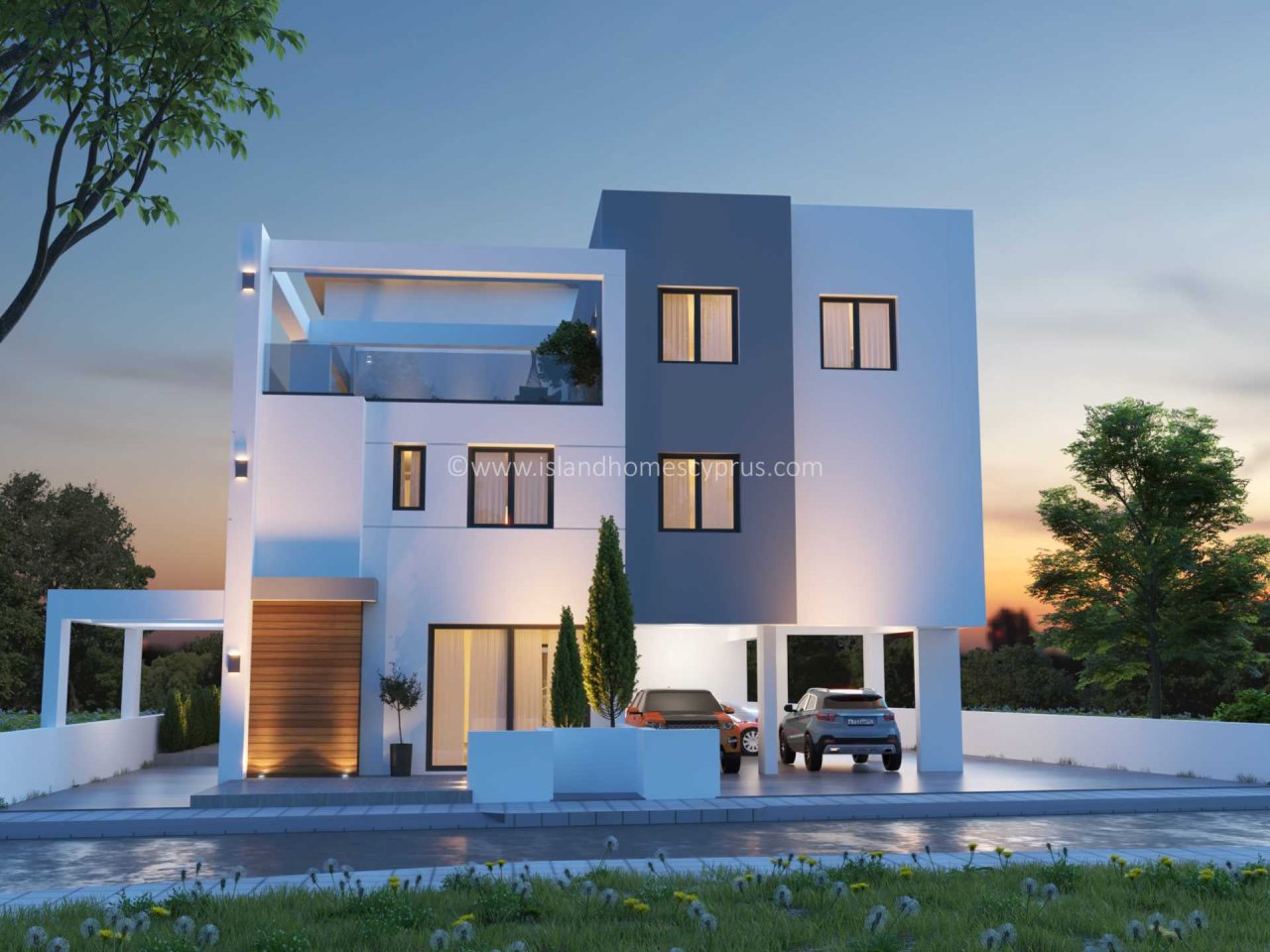 2 bedrooms House in Deryneia, Cyprus No. 24008