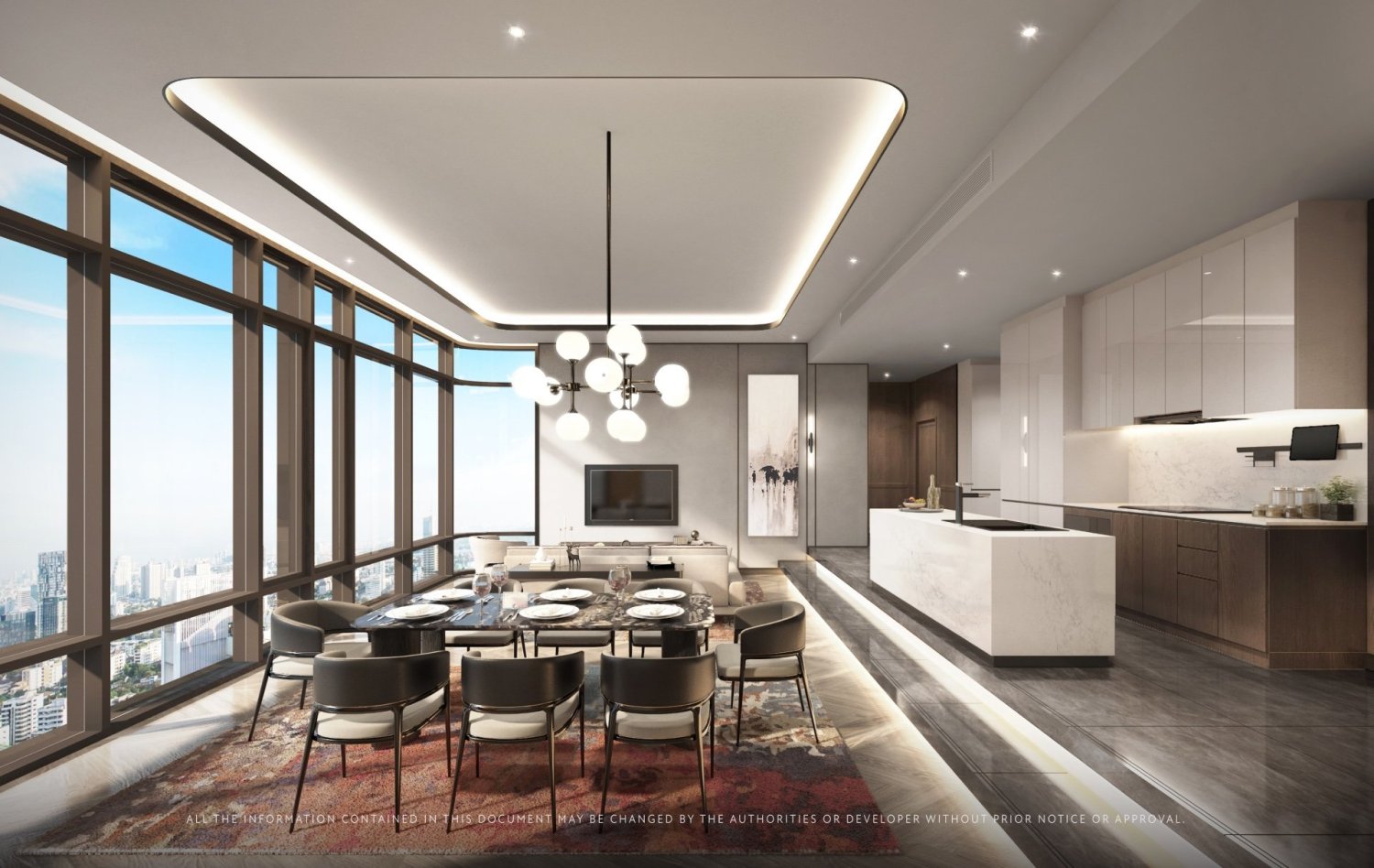 Apartamento com 2 quartos em condomínio em Watthana, Thailand N.º 58739