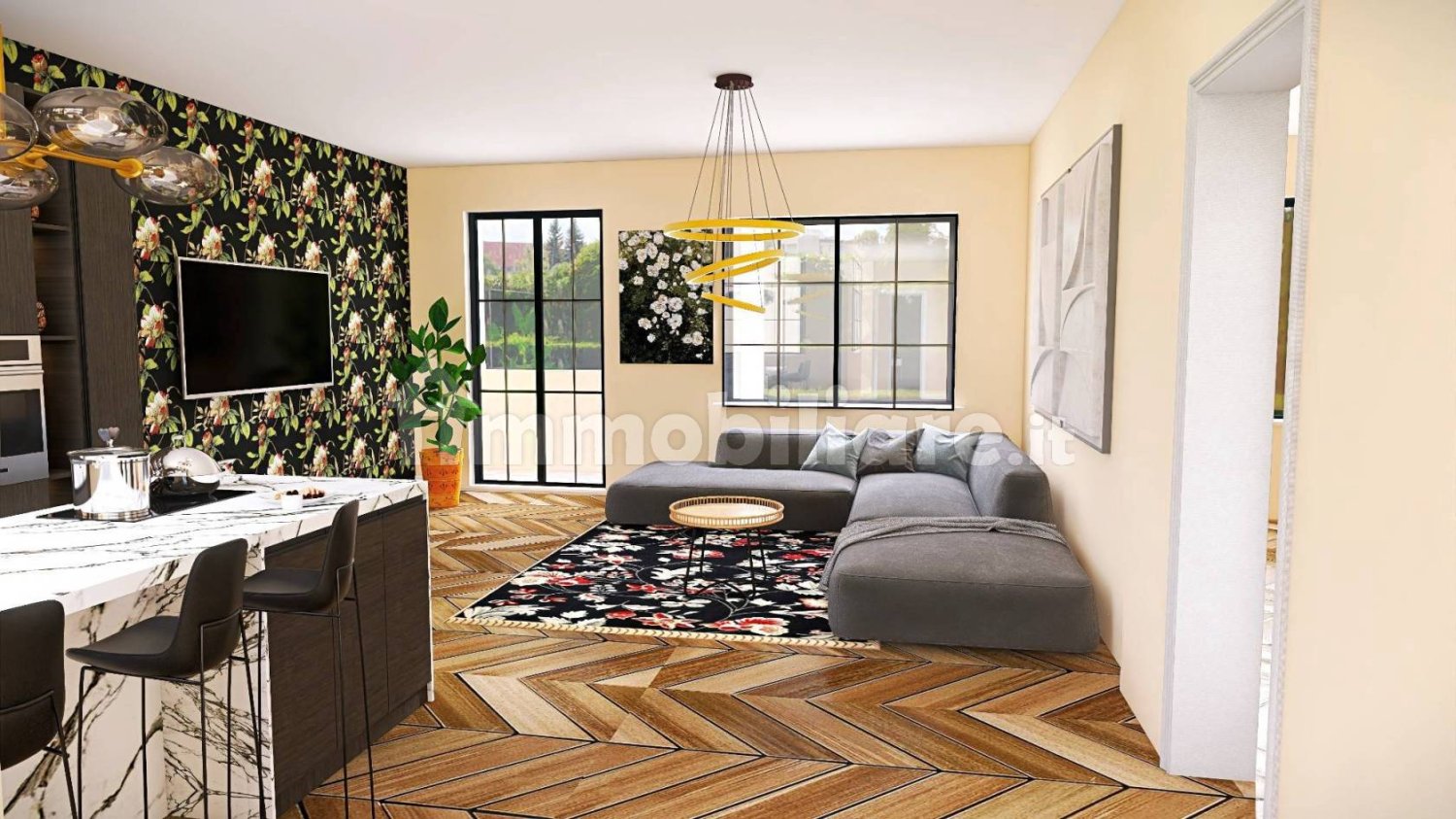 2 غرف نوم شقة في Florence, Italy رقم 184694