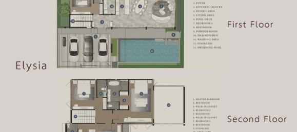 Moradia T4 em Pattaya, Thailand N.º 5164 27