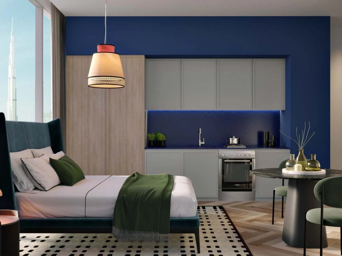 Studio in Dubai, UAE No. 38208