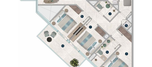 2 Schlafzimmer Wohnung in Dubai, UAE, Nr. 121685 3