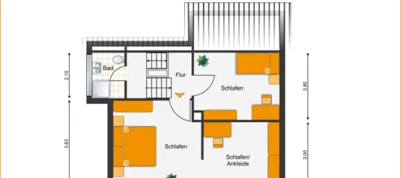 3 chambres Maison de ville à Saarpfalz, Germany No. 40016 21