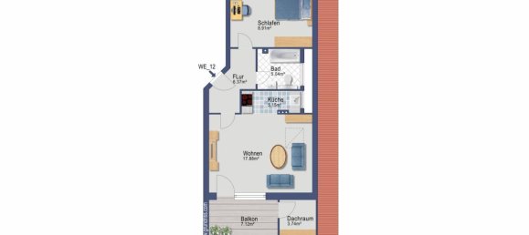 Квартира с 2 комнатами в Тюринген, Австрия № 224502 15